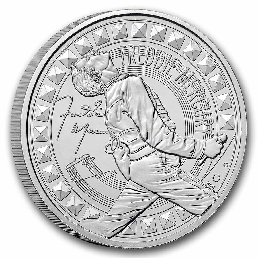 2025 Great Britain £5 Music Legends: Freddie Mercury BU | eBay